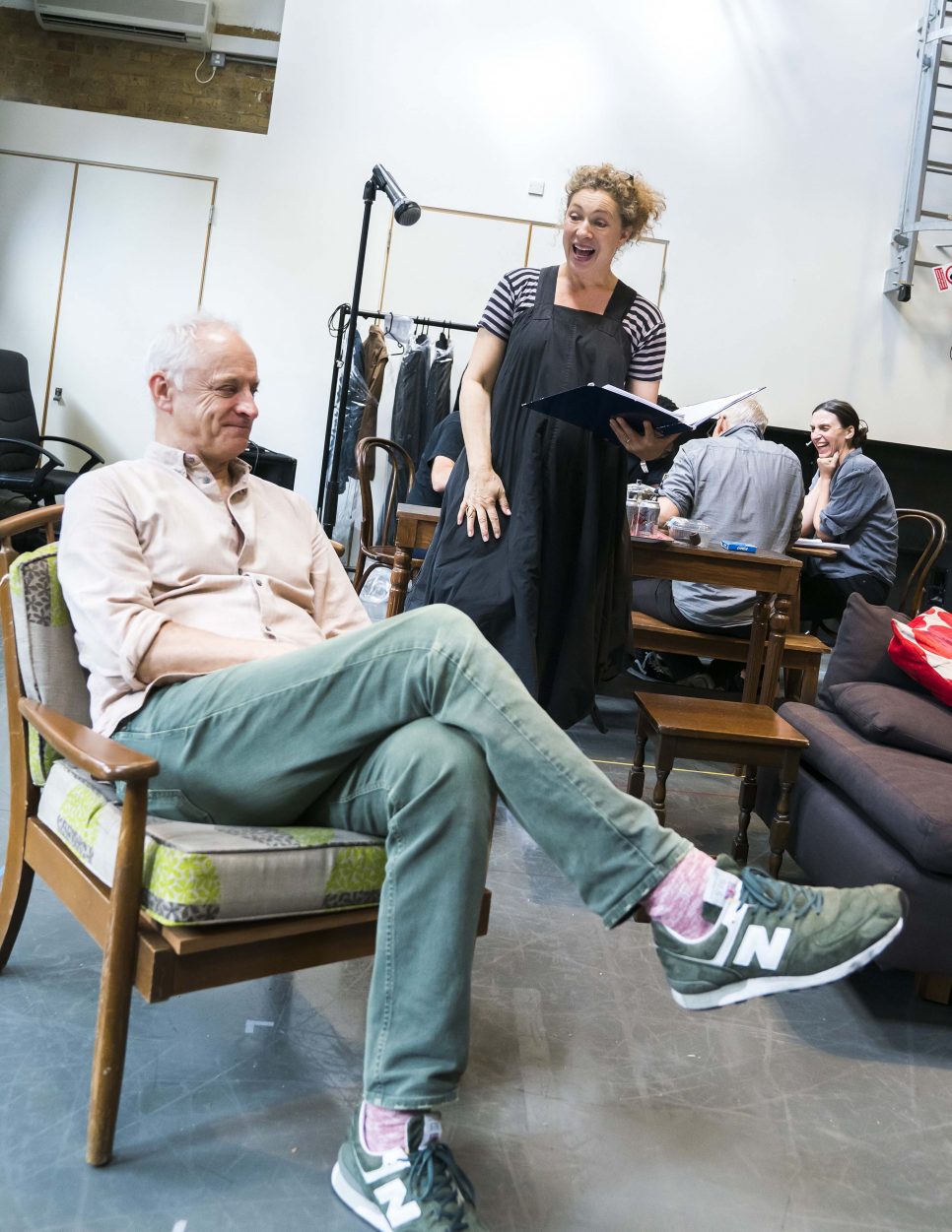 An Enemy Of The People in Rehearsal, photography by Tristram Kenton