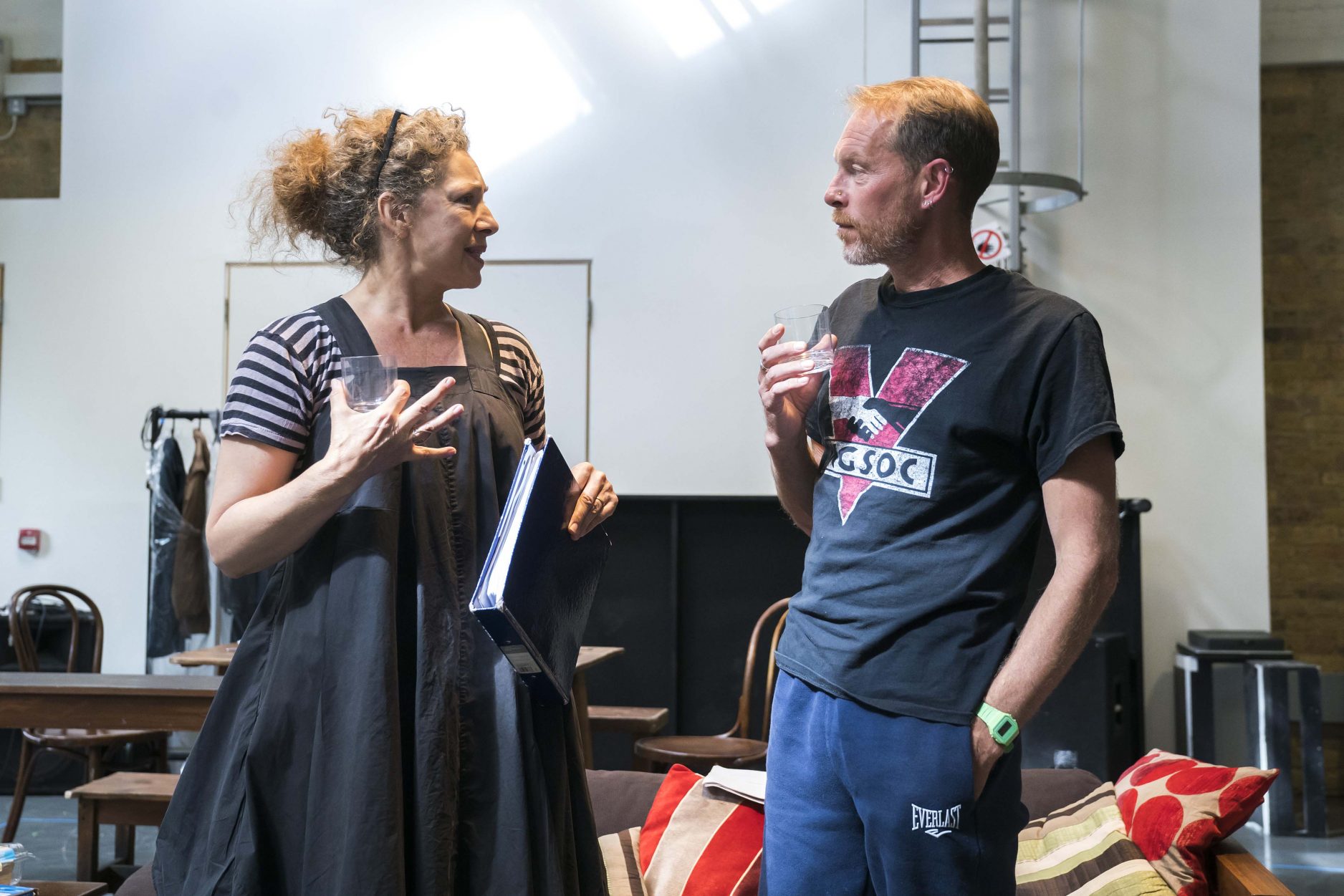 An Enemy of the People in Rehearsal, photography by Tristram Kenton