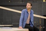 Raphael Akuwudike in rehearsal for First Touch (Photo Manuel Harlan)