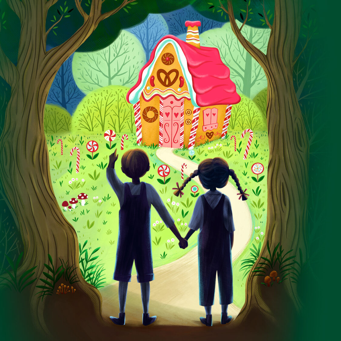 Hansel And Gretel Story in English For Children With Moral