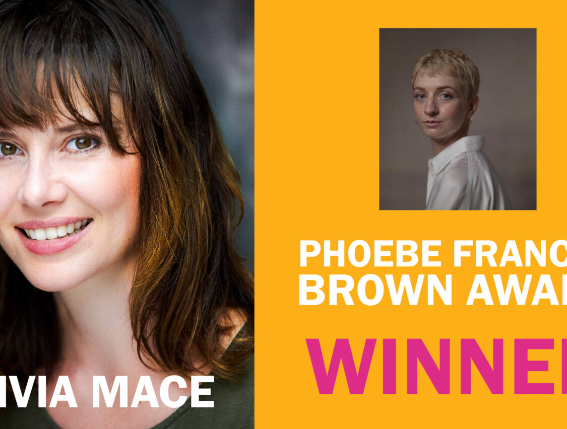 NEWS: Winner of the first Phoebe Frances Brown Award announced